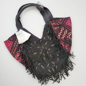 NEW Antik Batik Fringe Bag